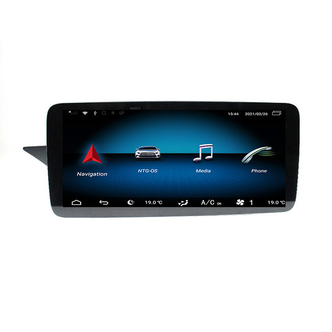 12.3 inch Mercedes Benz Head Unit Single Din Android 10.0 45V Đài phát thanh GPS trên ô tô