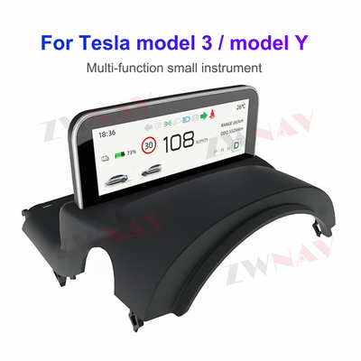 Màn hình cụm kỹ thuật số Tesla Model 3 Model Y AMD / Intel Car LCD Dashboard