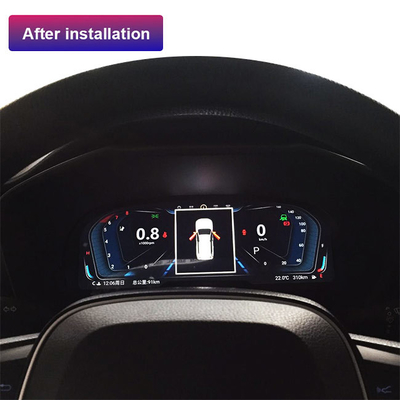 Bảng điều khiển công cụ LCD ô tô 12,5 inch IPS RAV4 Toyota Digital Dash