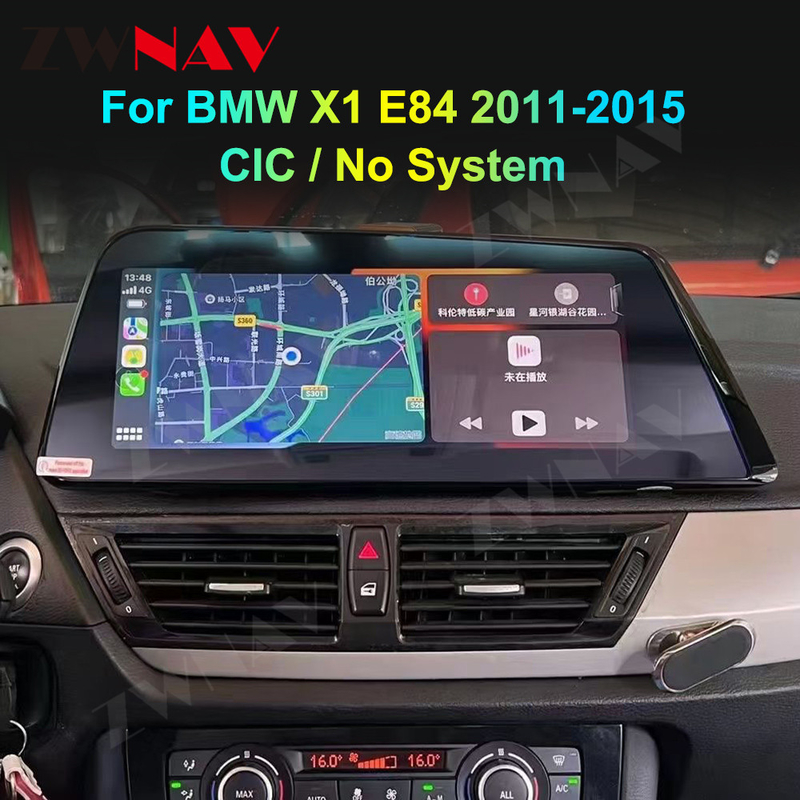 BMW X1 E84 2011-2015 Máy ghi âm đài tự động âm thanh nổi trên ô tô Carplay Định vị GPS