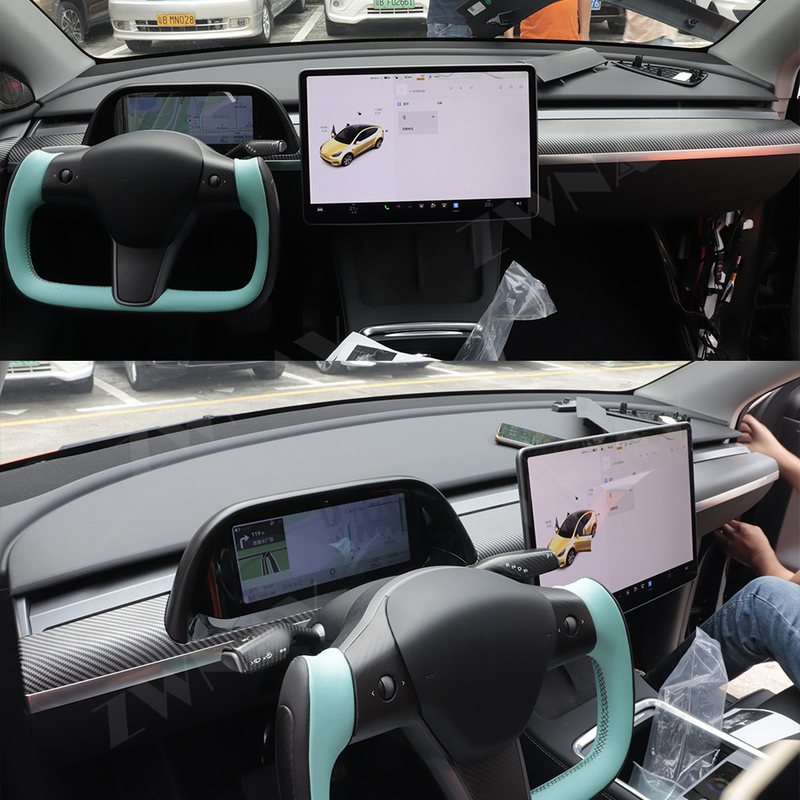 Màn hình cụm kỹ thuật số cho Tesla Model 3 Bảng điều khiển LCD xe hơi Intel Model Y AMD