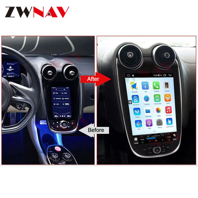 MCLAREN GT Thiết Bị Đầu Âm Thanh Nổi Trên Xe Hơi Định Vị GPS Đầu Phát Đa Phương Tiện Trên Xe Hơi