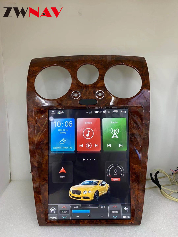 Carplay Tesla 128GB For Bentley Android 11 Auto GPS Navigation Head Unit Auto