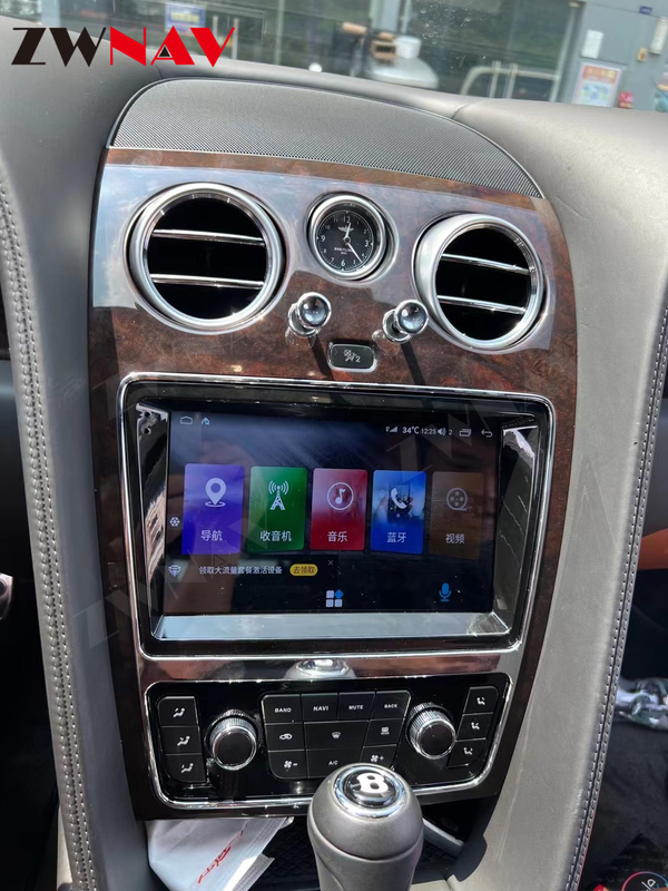 Carplay Tesla 128GB For Bentley Android 11 Auto GPS Navigation Head Unit Auto