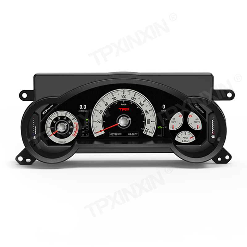 Màn hình cụm kỹ thuật số ô tô Toyota FJ Bảng điều khiển màn hình LCD trên ô tô Đồng hồ đo tốc độ Đầu đơn vị