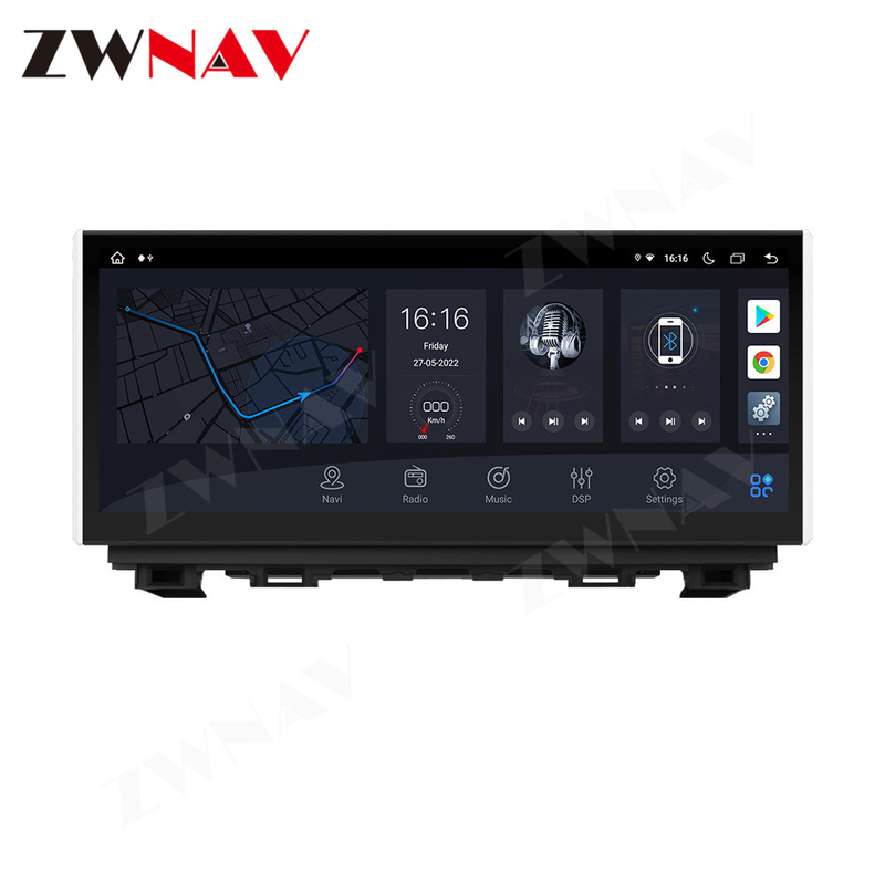 Màn hình cảm ứng Đài phát thanh xe hơi Android 12,3 inch với Carplay cho Mazda Atez 2013-2016
