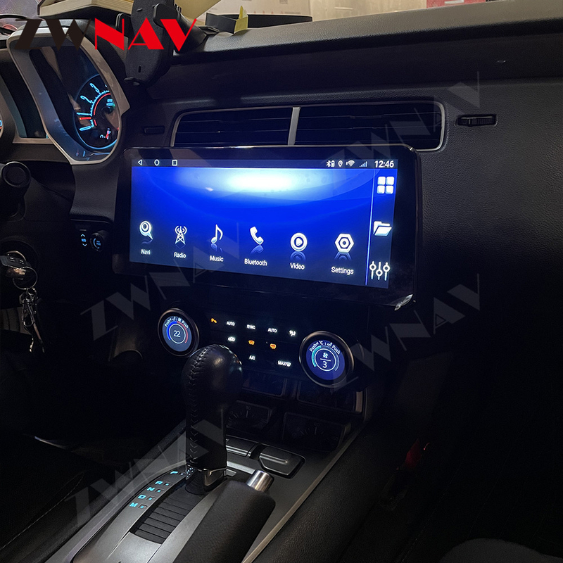 Chevrolet Camaro 2010-2015 Android Auto Head Đơn vị định vị GPS trên xe hơi Trình phát đa phương tiện