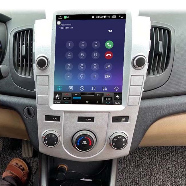 DSP Forte KIA Android Carplay Head Unit Tesla Style 8 inch 1280 * 720