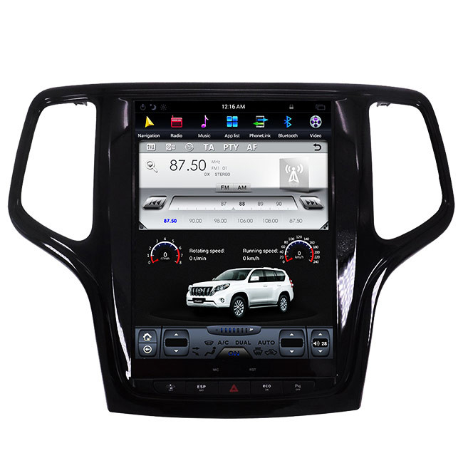 Bộ đầu âm thanh nổi cho ô tô 10,4 inch Jeep Grand Cherokee 128GB Android 10