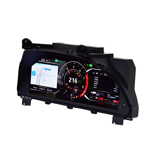 Bảng điều khiển ô tô 24V 32GB tự động hóa Cụm công cụ màn hình LCD trên ô tô cho TOYOTA MARK X