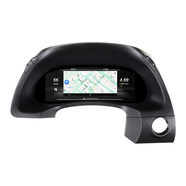 Cụm công cụ màn hình LCD trên ô tô Android 9 Tesla 13,6 inch cho Nissan Patrol Y62