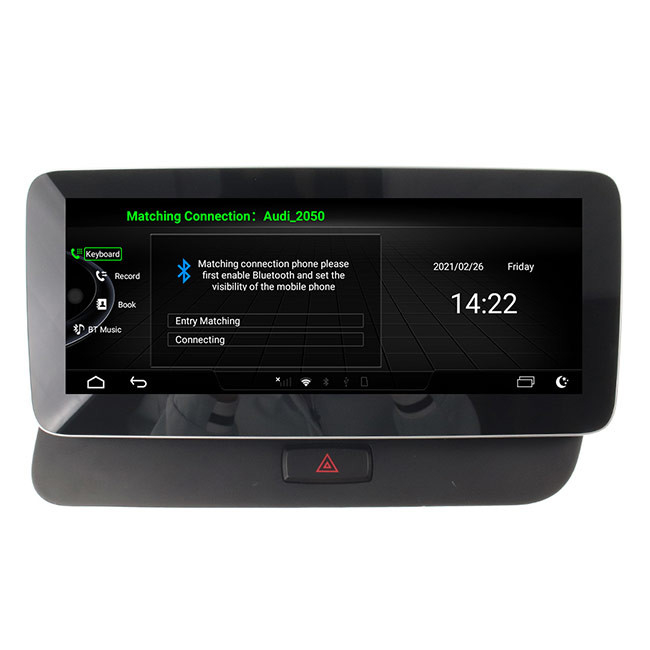 128GB Q5 AUDI Carplay Android Auto Bản đồ GPS Hệ thống định vị ô tô 10,25 inch