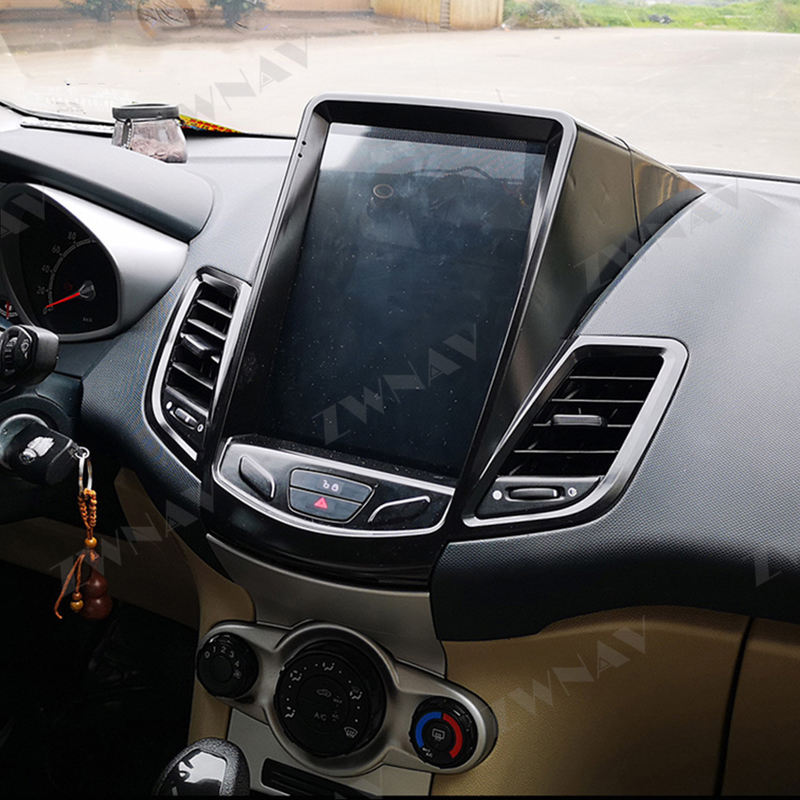 10,4 inch Android Auto Head Unit Điều hướng radio Android 10 Carplay cho Ford Fiesta