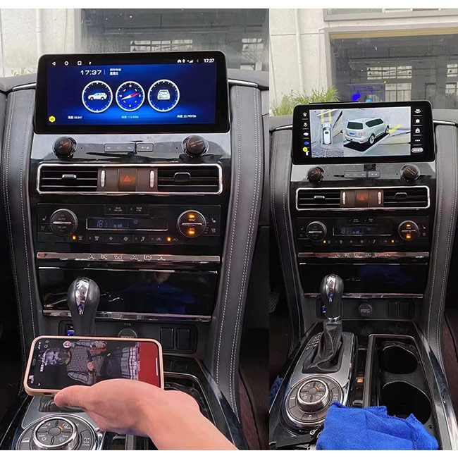 QLED 4G cho NISSAN PATROL Armada 2010-2020 Android 10 Car Navi Auto Radio Player Thiết bị đầu âm thanh nổi