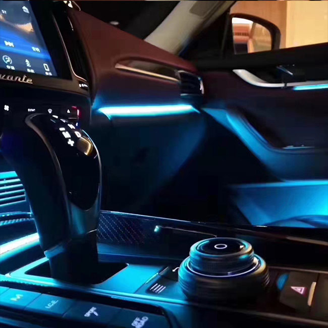 Màn hình hiển thị bảng điều khiển ô tô DC12V Bộ phận đầu đa phương tiện trên ô tô cho đèn LED Neon của Maserati